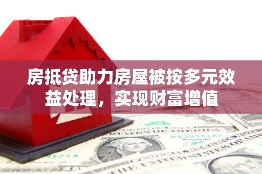 台山房抵贷助力房屋被按多元效益处理，实现财富增值